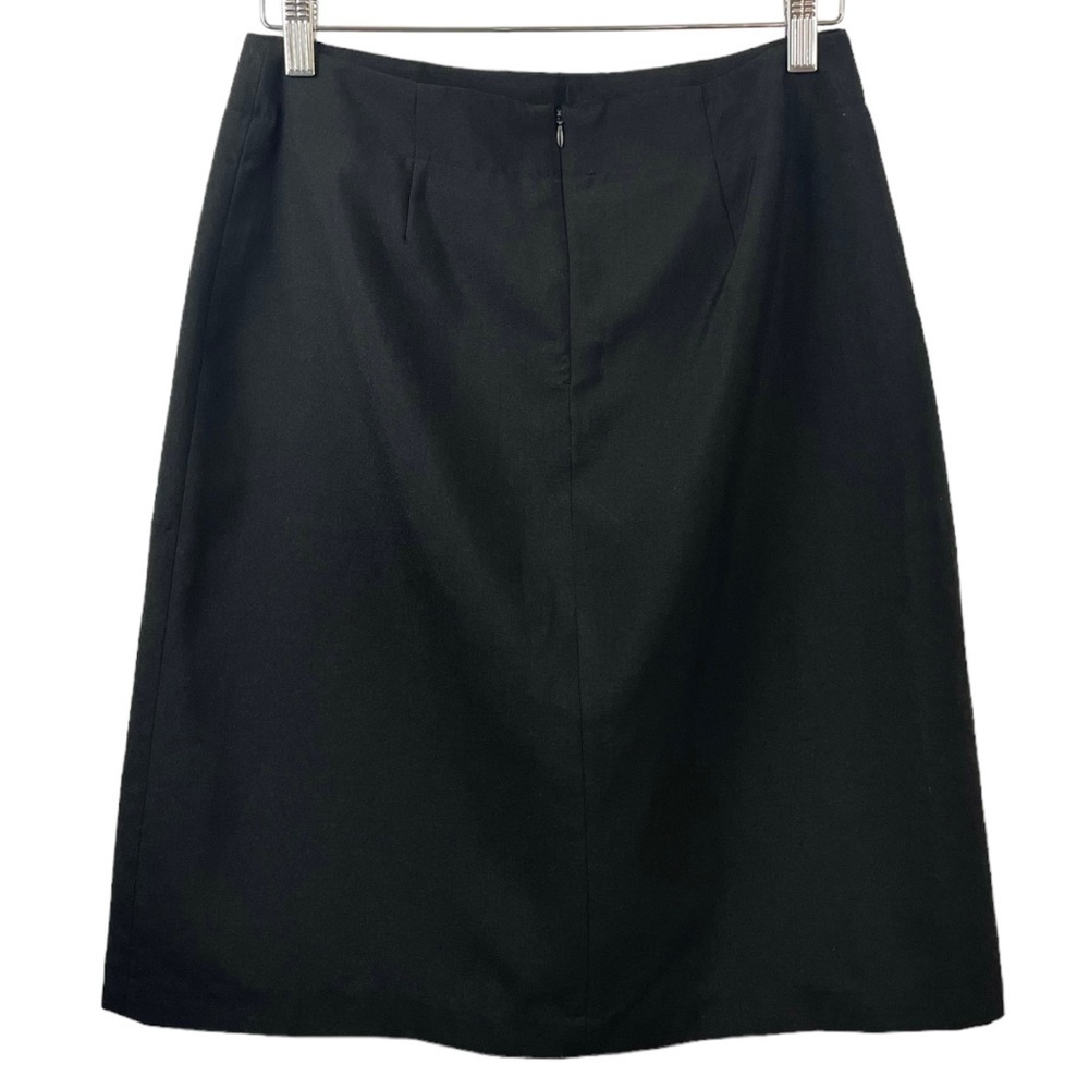 Vintage Simply Manakin Black Box Pleat Academia Skirt Size 10 - Picture 3 of 5